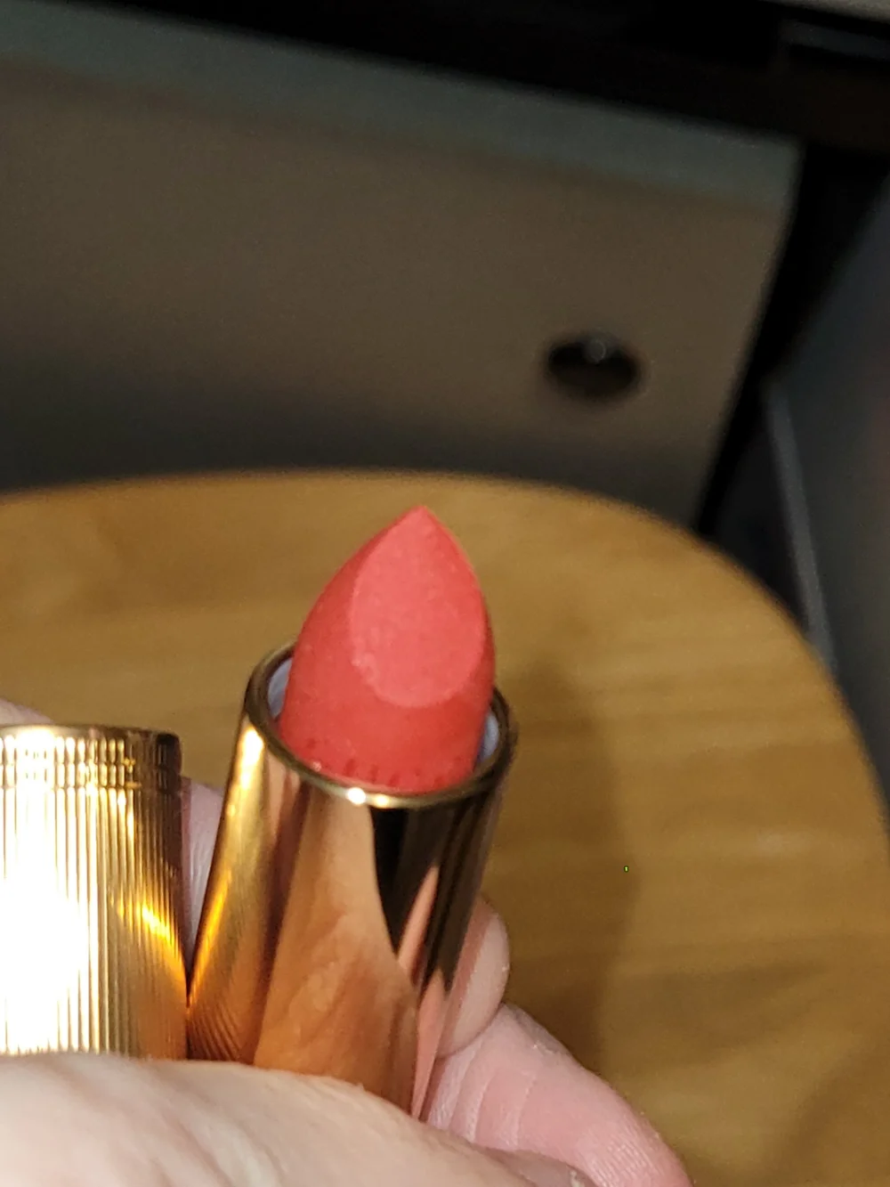 Gucci Matte Lipstick in Goldie Red